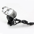 Wiederaufladbare CREE Xm-U2 LED Fahrradlampe mit Akku